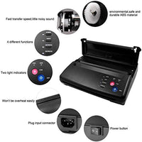 Tattoo Stencil Printer, Thermal Printing, With 10pcs Transfer Papers