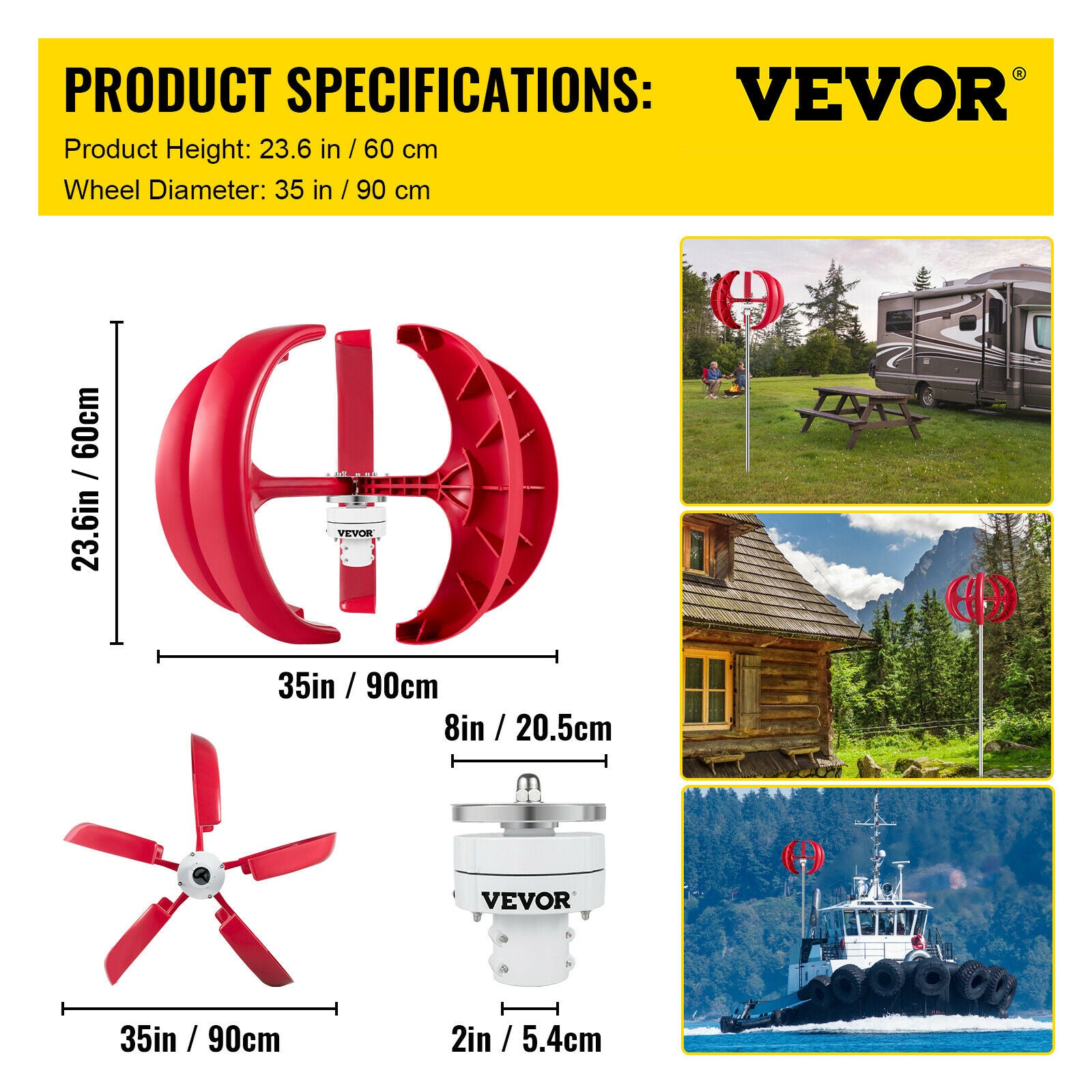 Windturbinegenerator, Lage Opstartsnelheid, Hoge Windenergiebenutting