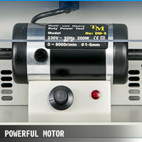 Sieraden Polijstmachine, 200W Vermogen, Stofzuiger met Licht