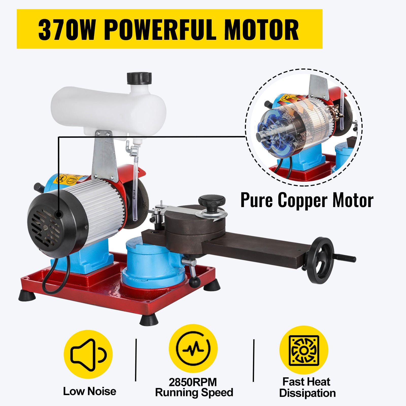 Grinding Machine, Water Injection, TCT Saw Blades