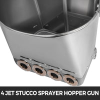 Spuitpistool voor schilderen, muren en plafonds, cementmortelspuit.