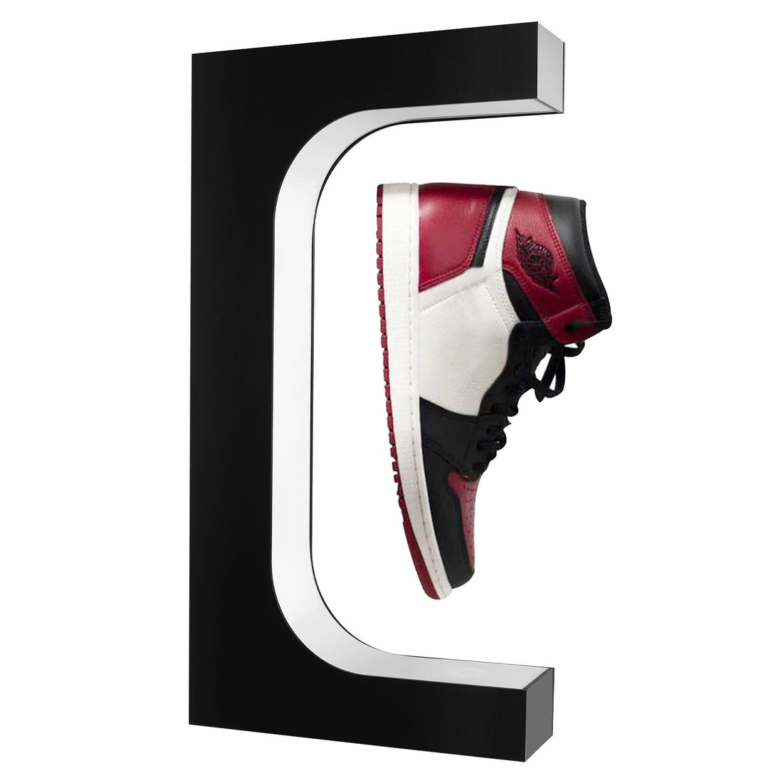 Sneaker Display Stand, Magnetic Levitation, Built-in LED Lighting