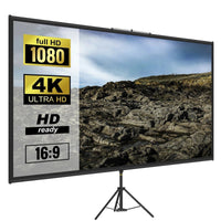 Projectiescherm, Statief, 80 Inch